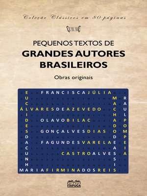 cover image of Pequenos textos de grandes autores brasileiros
